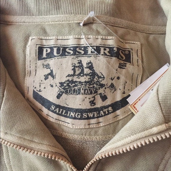Pusser’s Other - Pusser’s Sailing Sweats Men’s Zip Fleece